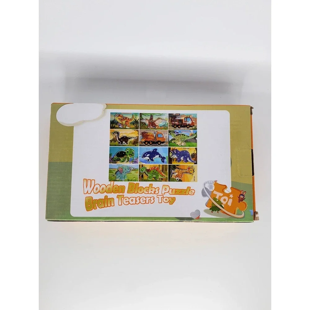 Wooden Blocks‎ Puzzle Brain Teaser Toy